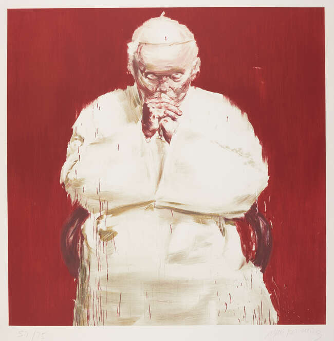 
	
		Yan Pei-Ming, 
		Chinese b.1960- 
		 
		Idols, 2013; 
		 
		the complete portfolio of...