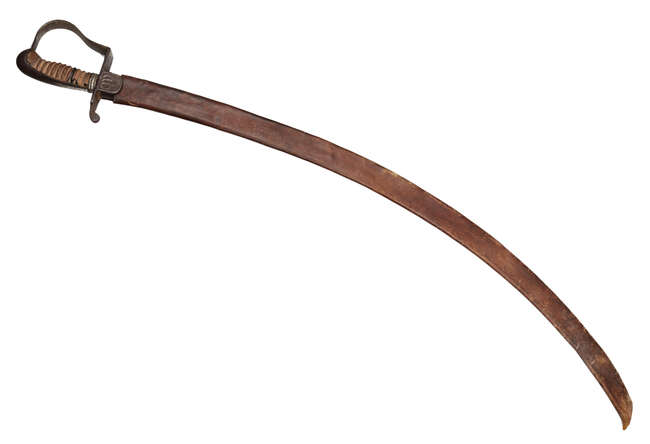 
	
		A sword from the Ethiopian Guard, Mehal Sefari, of Emperor Menelik II, Ethiopia, 19th...