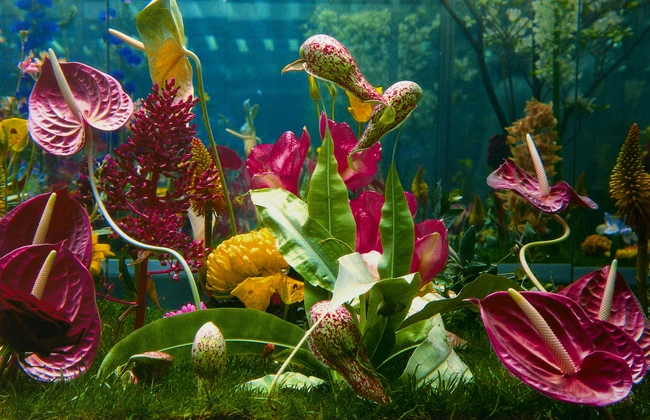 Marc Quinn, British, b.1964- Garden II, 2000; A set of six photographic prints on wove, signed...