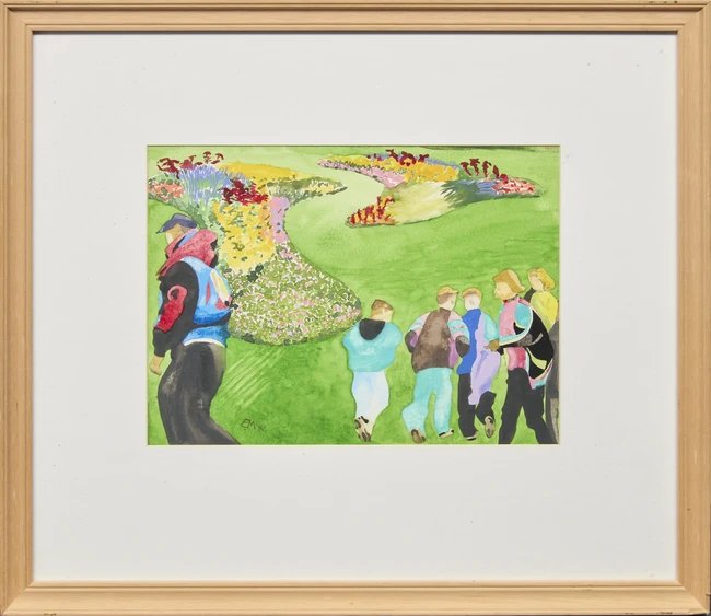 Eric James Malthouse, British 1914–1997 - Six works on paper and prints including 'Man, Boy...