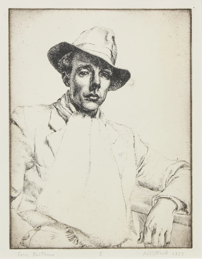 Eric James Malthouse, British 1914–1997 - Six works on paper and prints including 'Man, Boy...