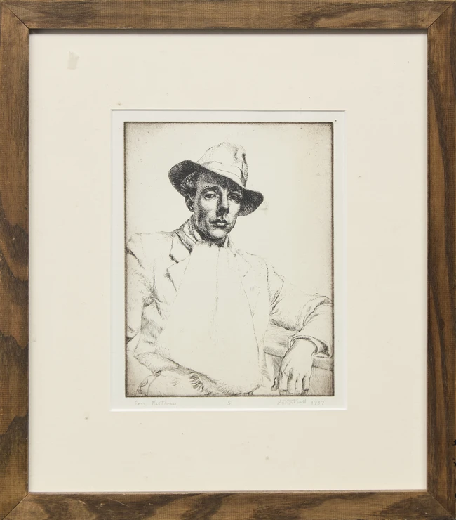 Eric James Malthouse, British 1914–1997 - Six works on paper and prints including 'Man, Boy...
