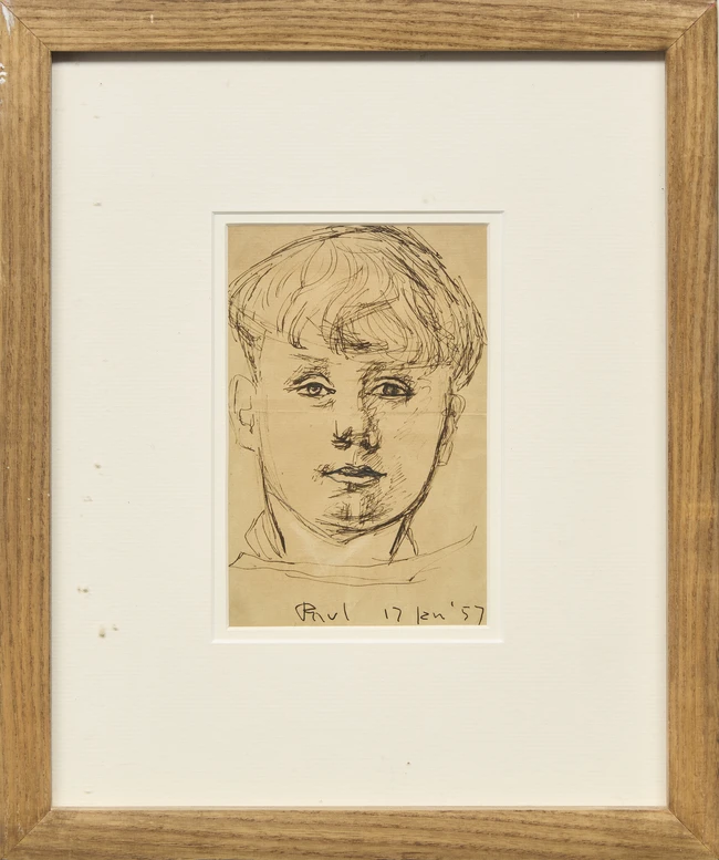 Eric James Malthouse, British 1914–1997 - Six works on paper and prints including 'Man, Boy...
