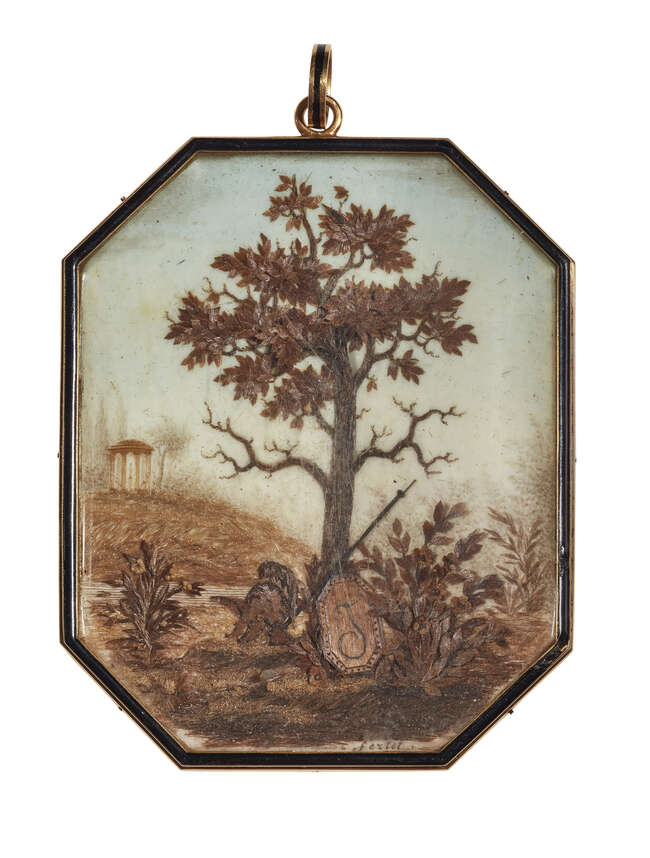 
	
		Louis-Marie Sicardi, 
		French 1743-1825- 
		 
		Portrait miniature of a high-ranking...
