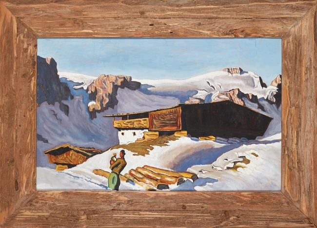 British school, 20th century - Three works including 'After Alfon Walde's Einsamer Berghog'; 