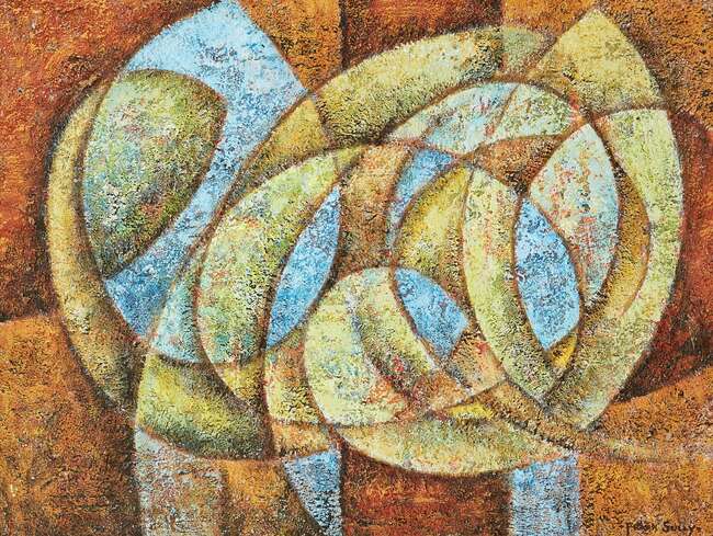 
	
		Frank Sully, 
		British 1898-1992- 
		 
		Untitled abstract composition; 
		 
		