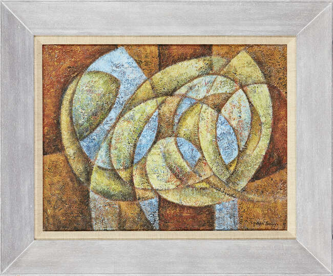 
	
		Frank Sully, 
		British 1898-1992- 
		 
		Untitled abstract composition; 
		 
		