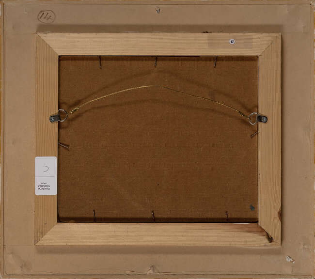 
	
		Frederick Deane, 
		British 1924-2020 - 
		 
		Circus scene; 
		 
		oil on board,...