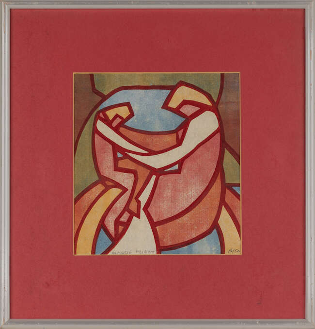 
	
		Claude Flight, 
		British 1881-1955- 
		 
		Mother and Child [Coppel CF 33], c.1929;...