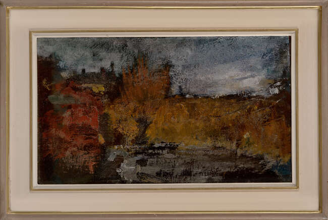 
	
		Frederick Deane, 
		British 1924-2020 - 
		Landscape; 
		oil on board, 24.7 x 42.8 cm...