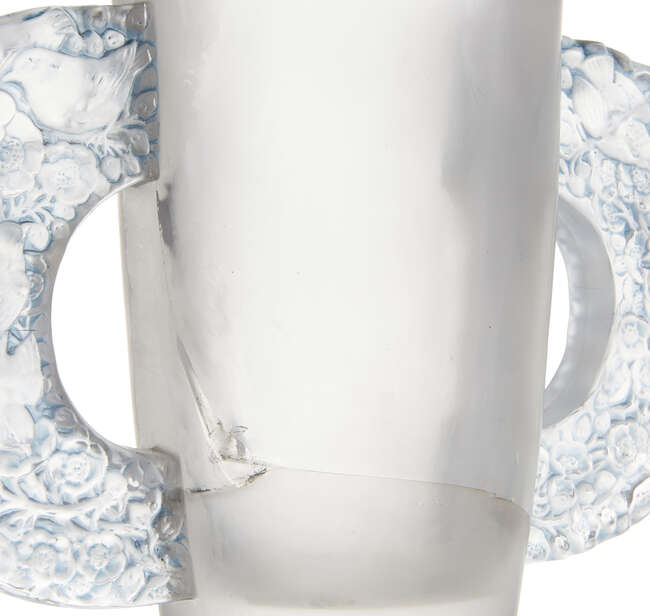 
	
		Rene Lalique (1860-1945), 
		 
		Petrarque Vase No.1024, designed 1929, 
		Clear and...