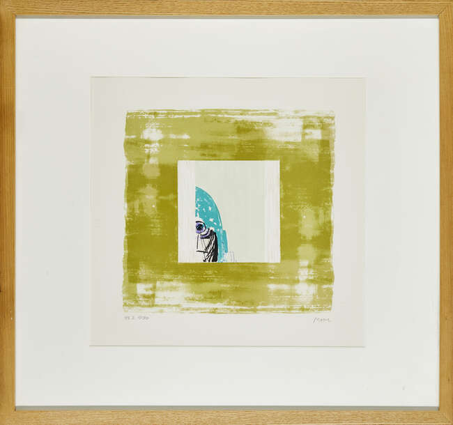 
	
		Henry Moore OM CH FBA RBS, 
		British 1898-1986-
		 
		Helmet Head Lithographs...