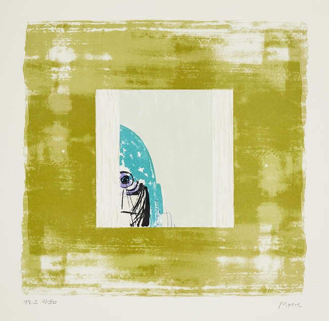 
	
		Henry Moore OM CH FBA RBS, 
		British 1898-1986-
		 
		Helmet Head Lithographs...