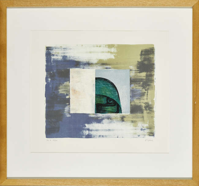 
	
		Henry Moore OM CH FBA RBS, 
		British 1898-1986-
		 
		Helmet Head Lithographs...