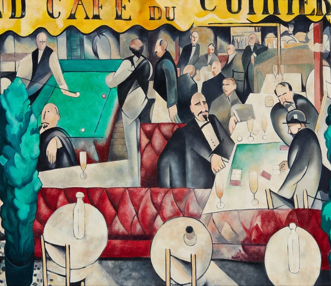 British school, 20th Century - Two works including 'After Jean Émile Laboureur's Le Café du...