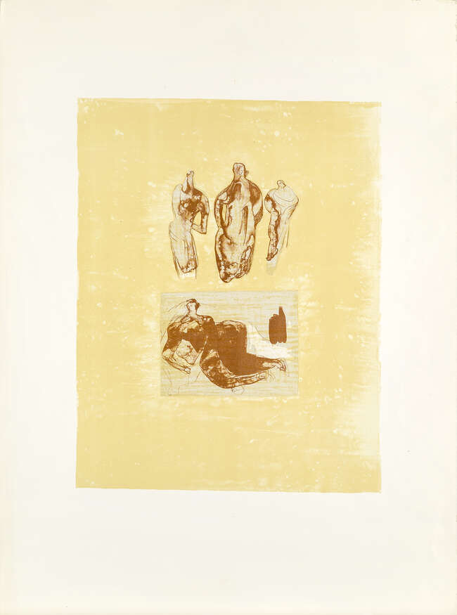 
	
		Henry Moore OM CH FBA RBS, 
		British 1898-1986- 
		 
		Ideas from a Sketchbook...