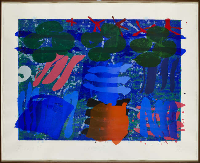 
	
		Albert Irvin RA, 
		British 1922-2015- 
		 
		Trinity II, 1995; 
		 
		etching with...