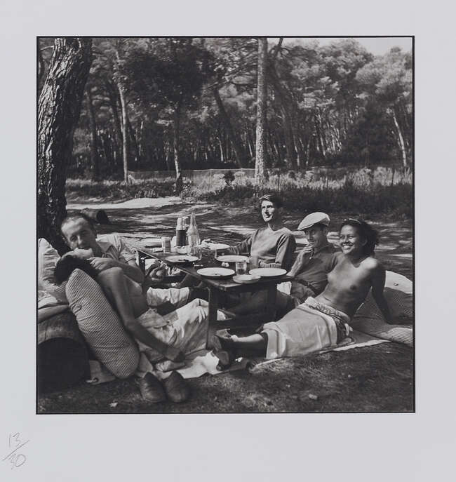 
	
		Lee Miller,
		American 19071977-
		 
		Picnic (Nusch Eluard, Paul Eluard, Roland...
