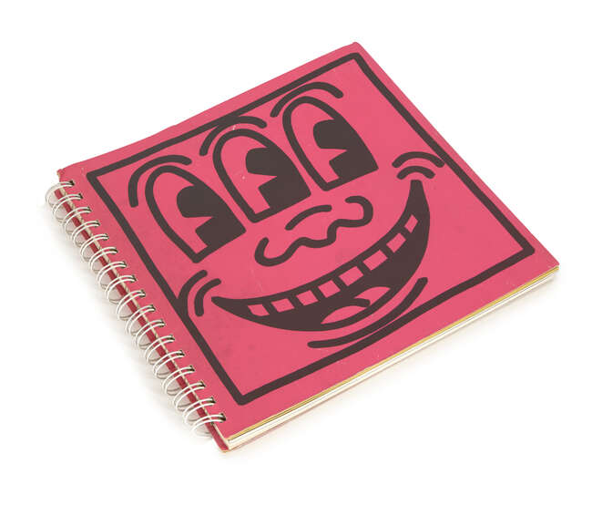 
	
		Keith Haring, 
		American 1958-1990- 
		 
		Tony Shafrazi Gallery Exhibition...