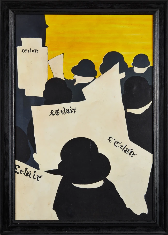 British school, 20th century - Three works including 'After Jean Émile Laboureur's poster for...