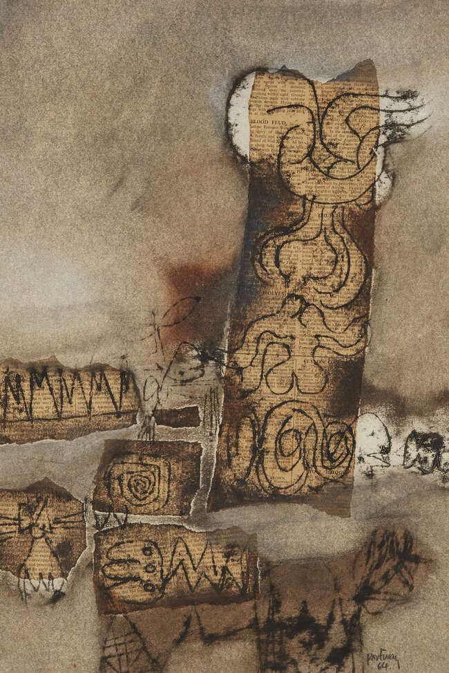 
	
		Douglas Owen Portway, 
		South African/British 1922-1993- 
		 
		Untitled, 1964;...