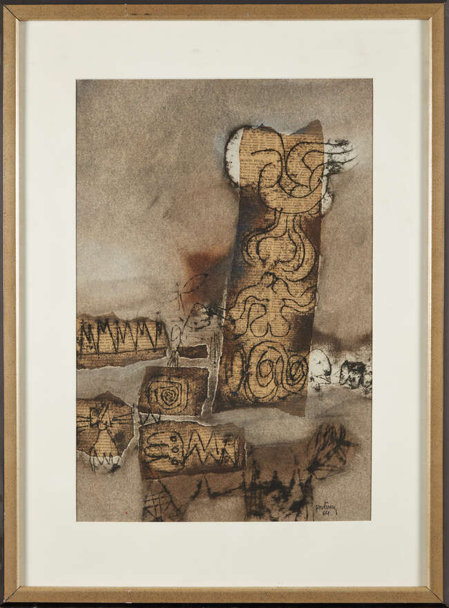 
	
		Douglas Owen Portway, 
		South African/British 1922-1993- 
		 
		Untitled, 1964;...