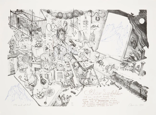 To Be Sold with No Reserve: Chris Orr MBE RA, British b.1943- 1796 and All That, 1996; 