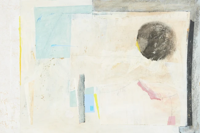 Bridget Leaman, British b.1948 - First Light, 1994; oil and pencil on board, signed, titled and...