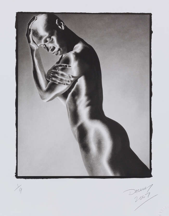 
	
		Peter Dazeley, 
		British b.1948- 
		 
		Solarized Male Nude, 2007; 
		 
		hand...