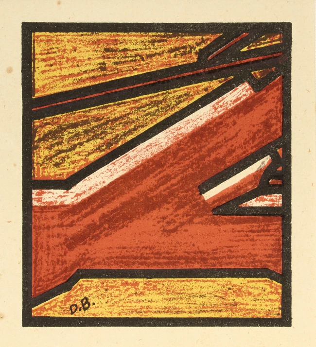David Bomberg, British 1890-1957, Russian Ballet, 1919; six lithographs in colours on wove, from...