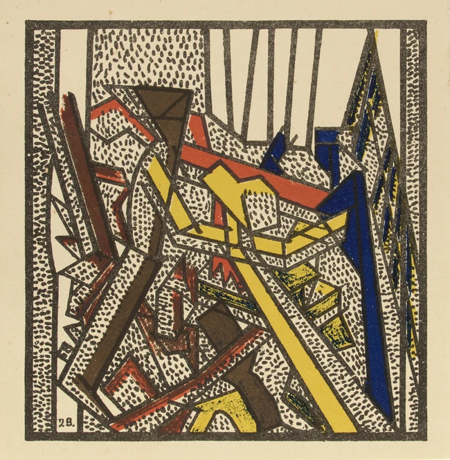 David Bomberg, British 1890-1957, Russian Ballet, 1919; six lithographs in colours on wove, from...