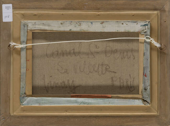 
	
		Jean Vinay, 
		
		French 1907-1978- 
		 
		Canal St Denis La Villette, Paris;...