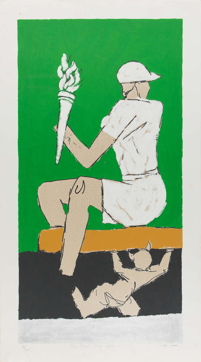 
	
		MOVED TO RL 18
		Maqbool Fida Husain (India 1913-2011), Serigraph from OPCE series, ed....