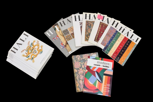 A large quantity of HALI magazines,
In nineteen HALI slip cases, the others loose together with...