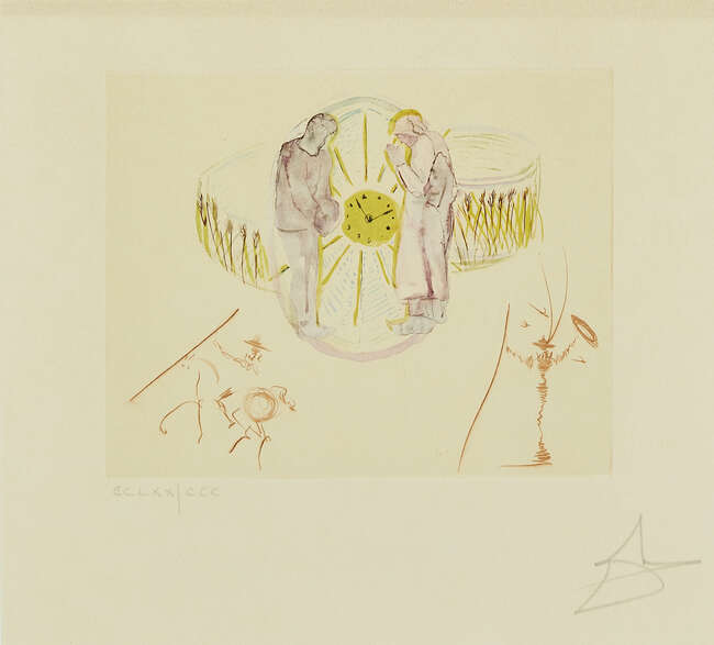 
	
		Salvador Dalí, 
		Spanish 1904-1989-
		 
		The Cycles of Life [Field 79-1],...