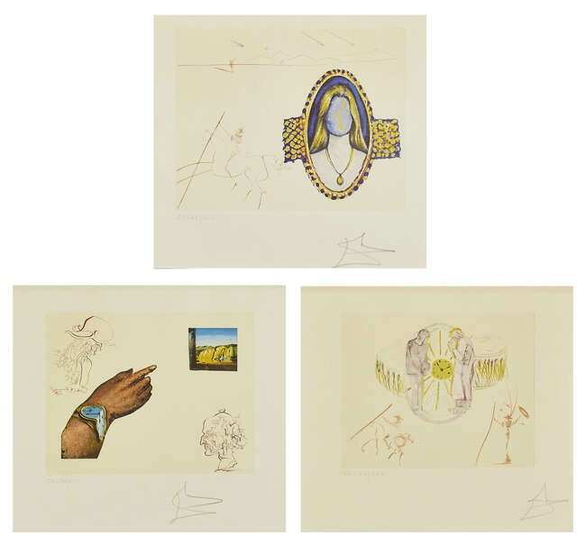 
	
		Salvador Dalí, 
		Spanish 1904-1989-
		 
		The Cycles of Life [Field 79-1],...