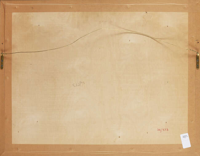 
	
		Vassyl Khemeluk, 
		Ukrainian  1903 - 1986- 
		 
		Le soir; 
		 
		oil on board,...