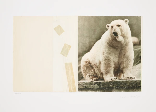 To Be Sold with No Reserve: Nicky Hirst,British b.1963-
Conservation, 2020;
screenprint on wove, 