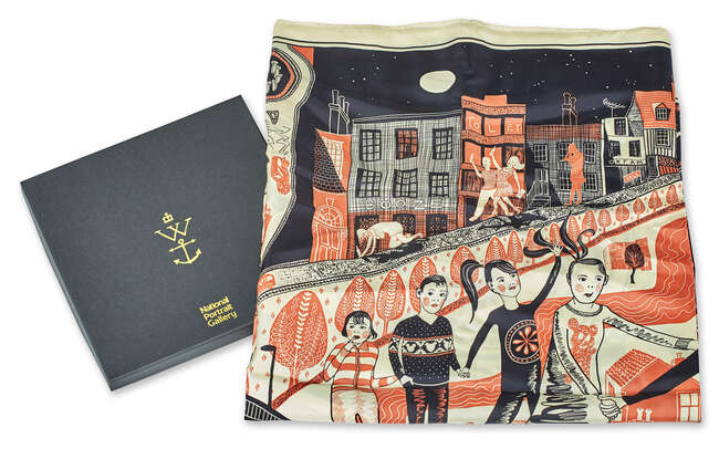 
	
		Grayson Perry CBE RA, 
		British b.1960- 
		 
		Ashford Hijab, 2014; 
		screenprint in...