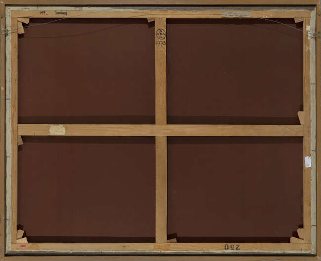 
	
		Ernst Egli, 
		Swiss/ Austrian,   b.1912-1999- 
		 
		 
		Komposition; 
		oil on...