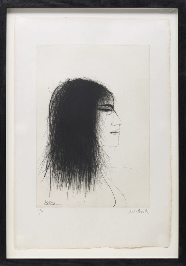 Paul Wunderlich, German 1927-2010, Bubblegum, 1967; Profil Karin, 2000; Bulldogge, 1971; Kleiner...