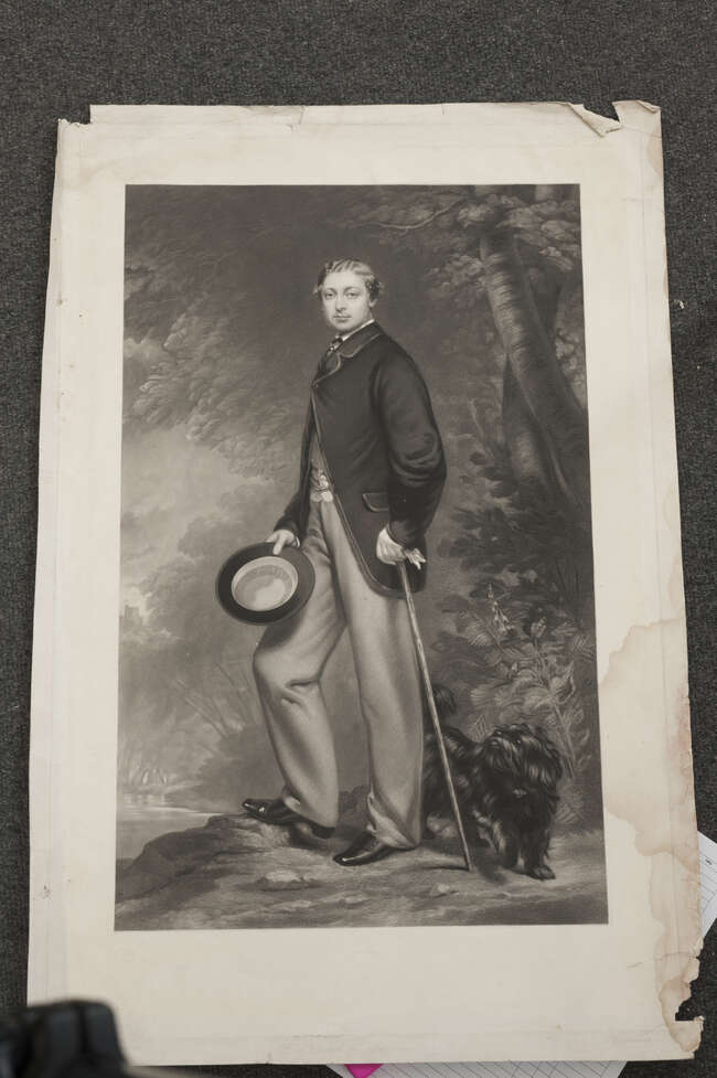 
	
		William Henry Simmons, 
		British 1811-1882- 
		 
		King Edward VII, after John...