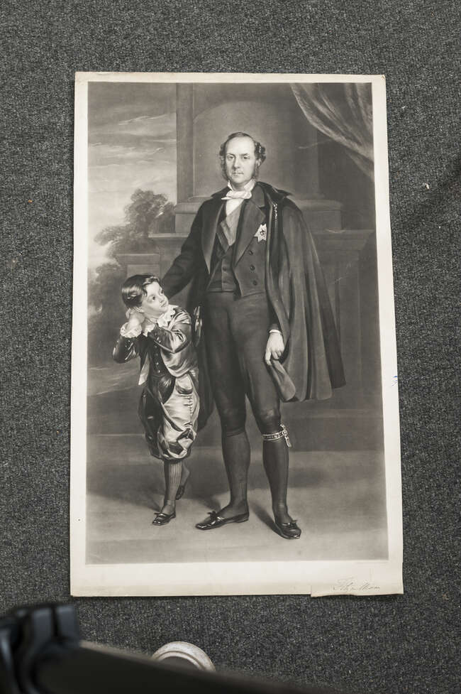 
	
		William Henry Simmons, 
		British 1811-1882- 
		 
		King Edward VII, after John...