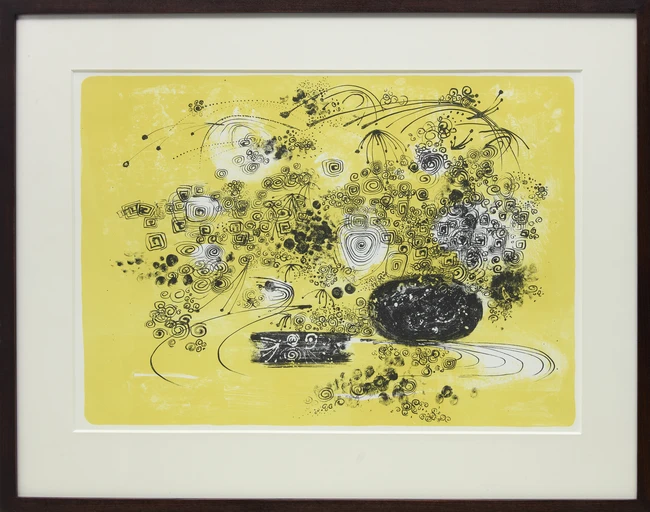 John Piper CH, British 1903-1992, Florence Relief Landscape [Levinson 184], 1967; lithograph in...