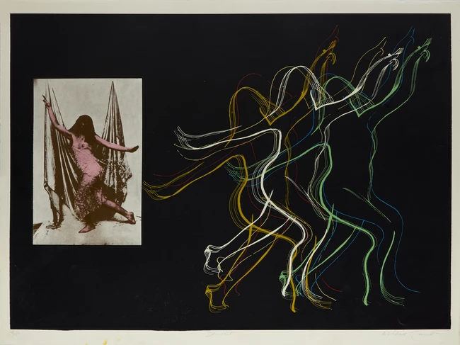 Alastair Grant, British 1925-1997 
Dancer;
lithograph in colours, signed in pencil and...