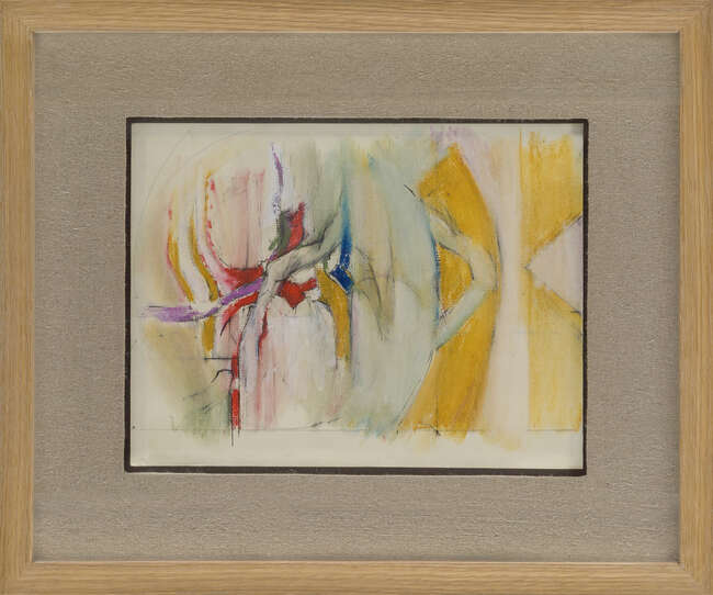 
	
		Adrian Heath, 
		British 1920-1992 - 
		 
		Untitled; 
		 
		gouache, watercolour...
