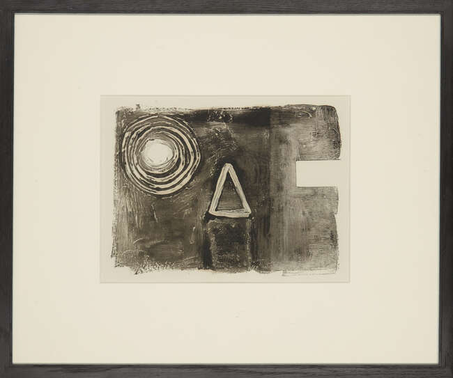 
	
		Kenneth Rowntree,
		British 1915-1997-
		 
		Venetian Abstract, c.1960s;
		 
		