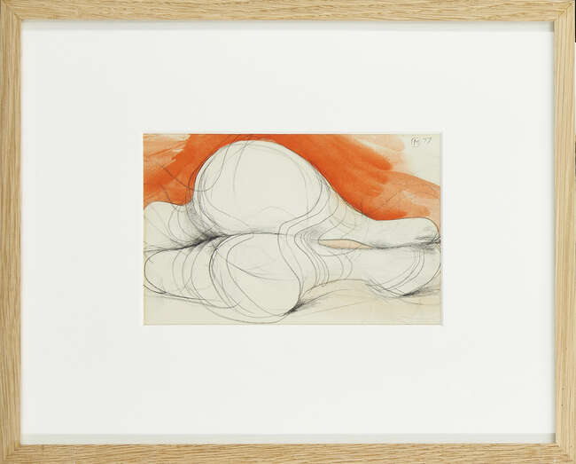 
	
		Bernard Meadows, 
		British 1915-2005- 
		 
		Drawing for Sculpture II, 1977; 
		 
		