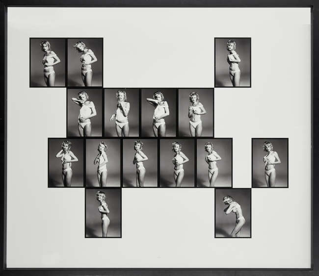 
	
		Marc Hispard, 
		French 1938-2015- 
		Eva Herzigova, Paris, 1991; 
		gelatin silver...