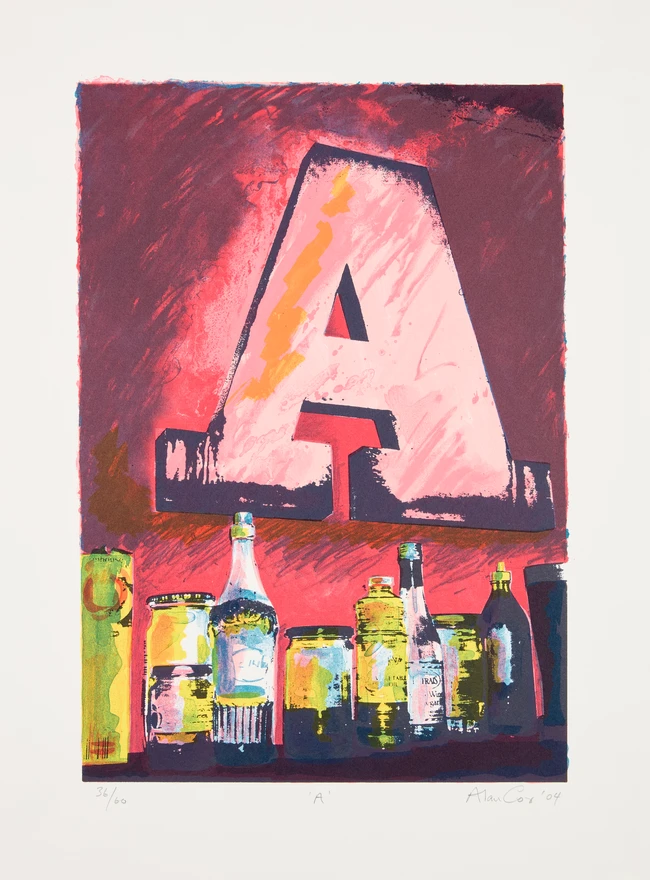 To Be Sold with No Reserve: Alan Cox, British, 1941-2021, A, 2004; screenprint in colours on...